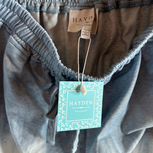 NWT Hayden Blue Tie-Dye Jogger Sweatshirt Set - Picture 3 of 8